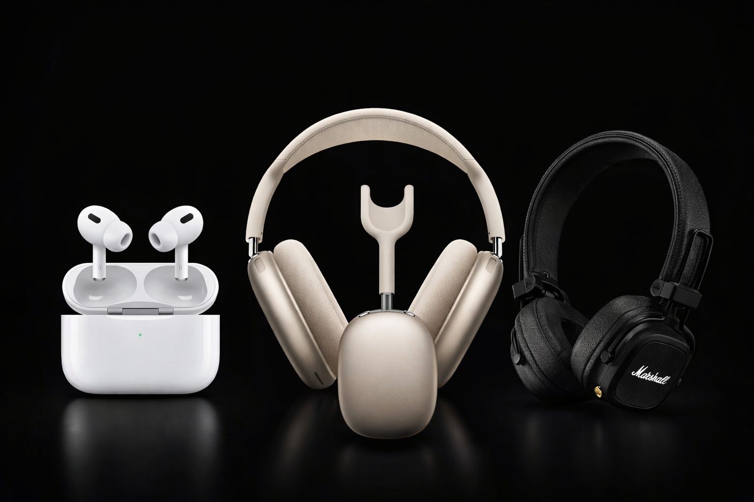 Headphone and Aer-pods buds