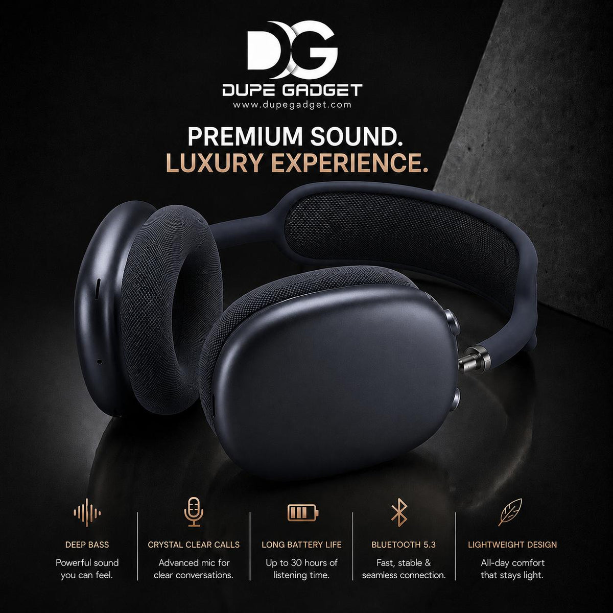 Aerpods Max HeadPhones MasterCopy